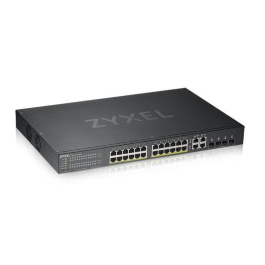 Zyxel GS1920-24HPV2 Gestito Gigabit Ethernet (10/100/1000) Supporto Power over Ethernet (PoE) Nero
