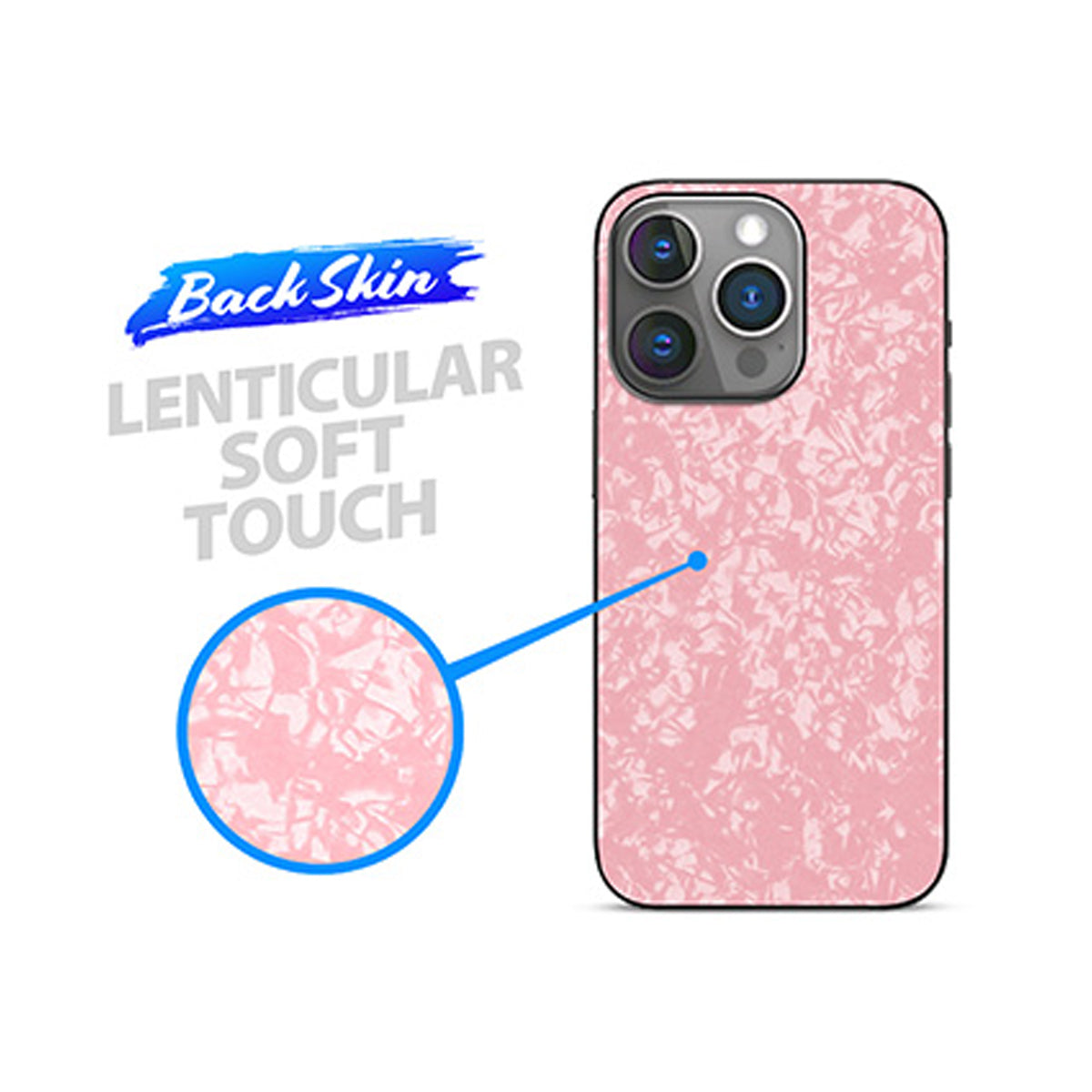 Pellicole BACKSKIN per plotter Easyfit Shells Rosa