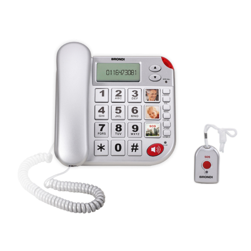 Brondi Corded Super Bravo Plus c/telec.SOS ARGENTO