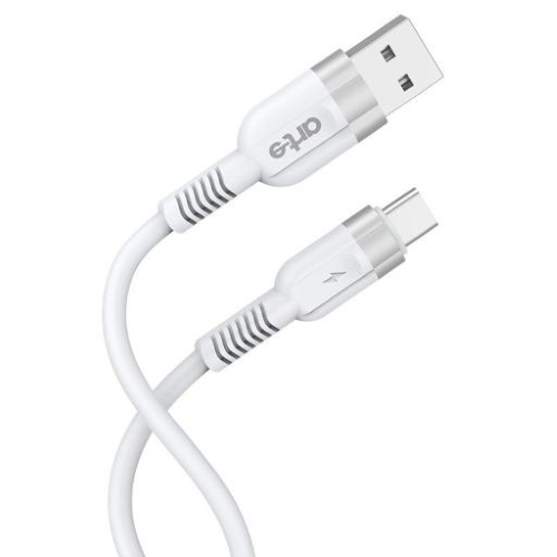 Cavo dati/ricarica type C bianco 1m in silicone serie Connect