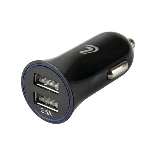 Caricabatteria da auto con 2 Ingressi USB