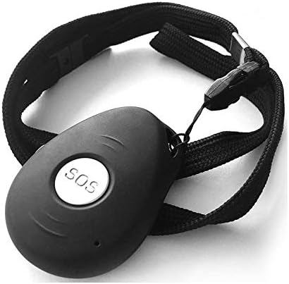 Telesoccorso Anziani gsm, Allarme Manuale con Tasto SOS, Allarme Automatico per Caduta, localizzazione satellitare, Funziona con Una Normale SIM gsm Anche Ricaricabile.
