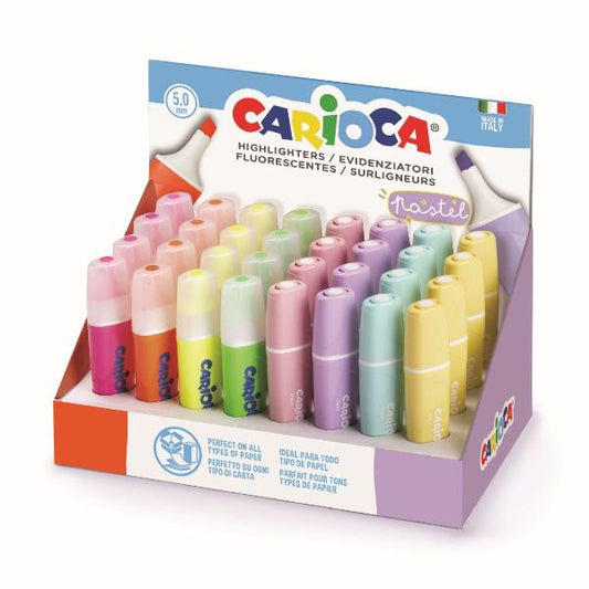 CARIOCA EVIDENZIATORI COLORI CLASSICI E PASTELLO