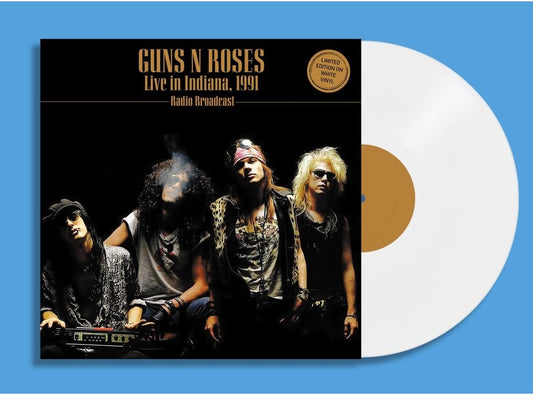 Guns N' Roses – Live In Indiana, 1991 - Radio Broadcast (White Vinyl)