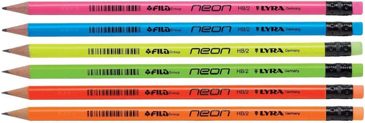 LYRA NEON MATITA HB/2 CON GOMMA