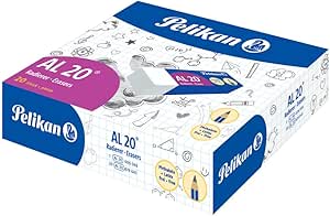 Pelikan Gomme da Cancellare, AL 20, Gomma Bianca, per Matite in Grafite, Disegno Tecnico e Artistico