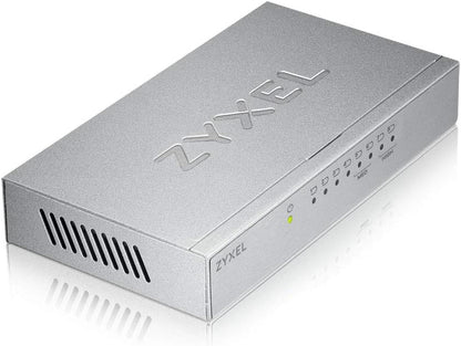 Zyxel 8-Port Desktop Gigabit Ethernet Switch | Custodia metallica | Plug & Play | Senza Ventilatore [GS108B] Visita lo Store di Zyxel