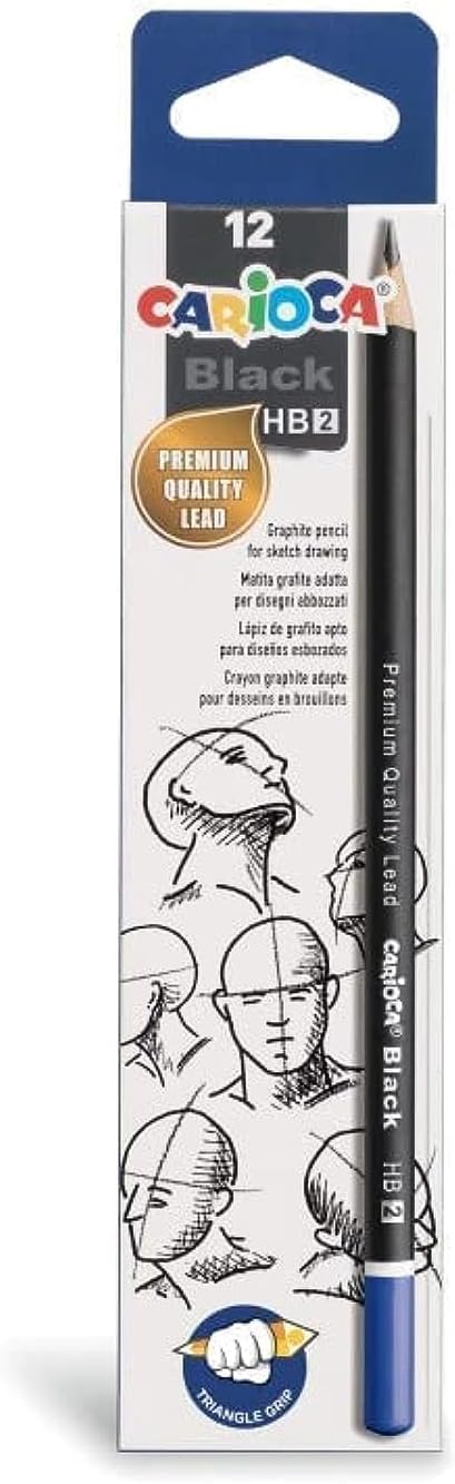 CARIOCA MATITA HB2 BLACK
