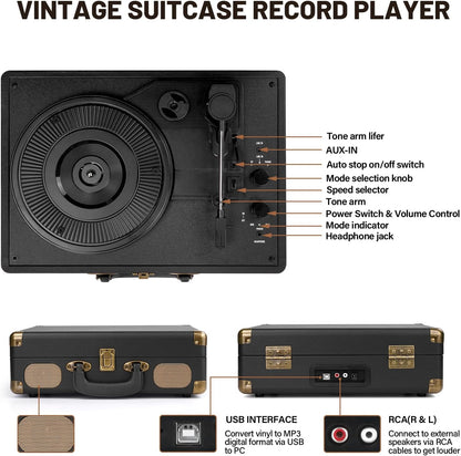 Giradischi in vinile Bluetooth