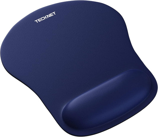 Tappetino Mouse con Poggiapolsi, Gaming Mouse Pad Ergonomico con Memory Foam