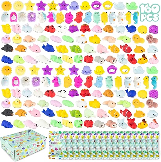 Squishy Piccoli Gadget BONNYCO | Mini Giochi Regalini Fine Festa Compleanno Bambini in due versioni