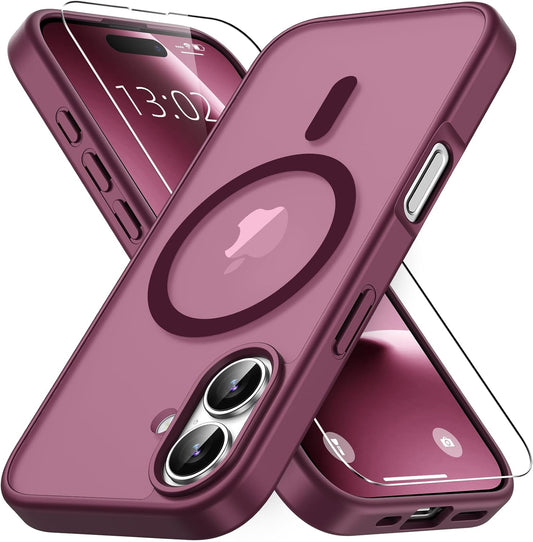 Cover Iphone 16 Bordeaux