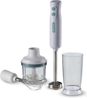 Ariete - Frullatore ad Immersione 601 + Tritatutto Bianco Celete - 700w