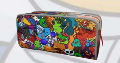 Astuccio SPACEJUNK INTO THE MIND PENCIL POUCH