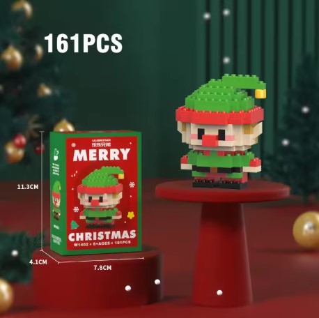 Blocchi di costruzione di Babbo Natale