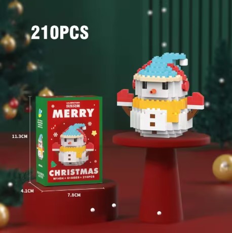Blocchi di costruzione di Babbo Natale