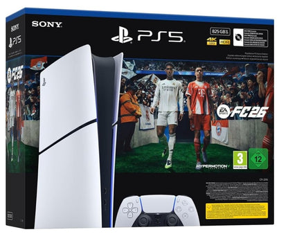 PS5 Console 825GB Digital Edition E Chassis White + FC 26 ITA