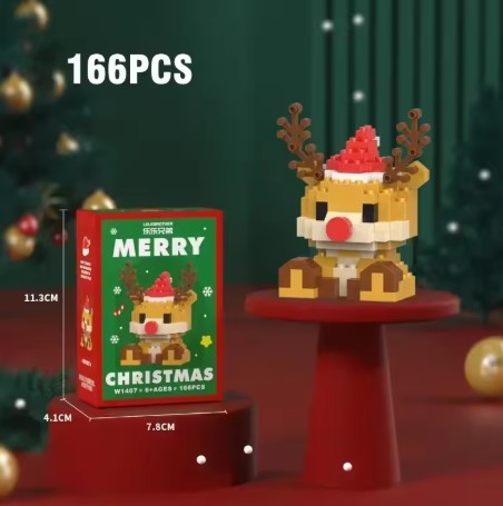 Blocchi di costruzione di Babbo Natale