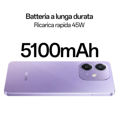 OPPO A40 4+128GB 6.67" 4G STARRY PURPLE DS ITA