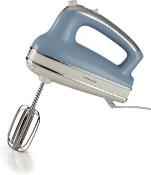Ariete - Sbattitore Vintage 1548 - 5 Velocita - 450W - Cream Blue