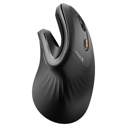 ProtoArc Mouse Ergonomico, EM11 NL Mouse Verticale Senza Fili Mouse Ottico Ricaricabile con 3 Porte Dispositivi
