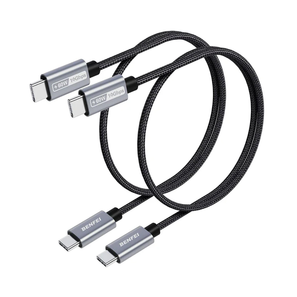 UGREEN C Cavo Ugreen Usb Intrecciato 60w 20v 3a Power Delivery Usb C A Usb 2.0 C Pd Veloce Cavo Della Carica Compatibile Con Macbook Pro 2018 Ipad Pro 12.9 Galaxy S10 S8 A70 Huawei P30 P20 Pro Xiaomi 9 A2 (1m)