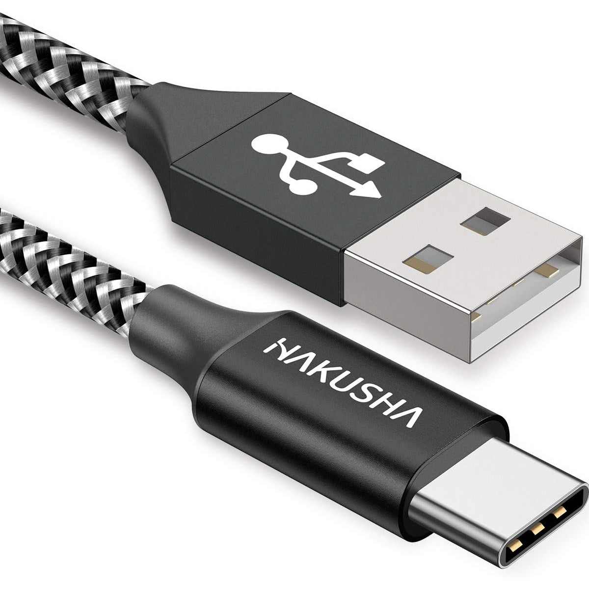 Cavo USB Tipo C Nylon Ricarica Rapida per Android 2.50m