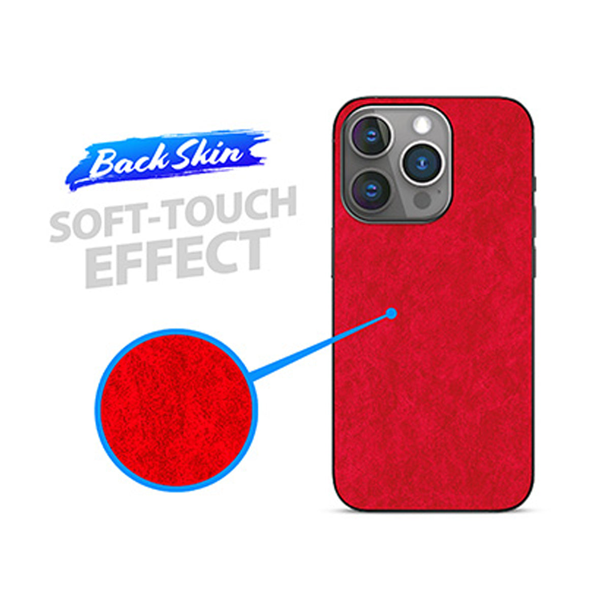 Pellicole BACKSKIN per plotter Easyfit Crash Paper Red