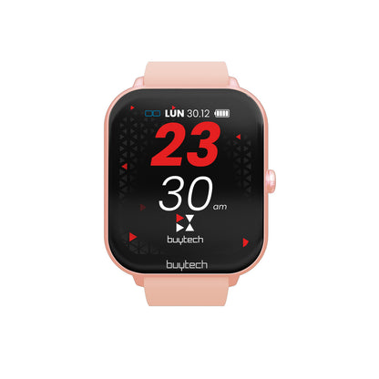 BUYTECH SMARTWATCH CALL CASSA ROSA CINTURINO SILICON PINK