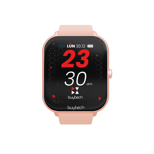 BUYTECH SMARTWATCH CALL CASSA ROSA CINTURINO SILICON PINK