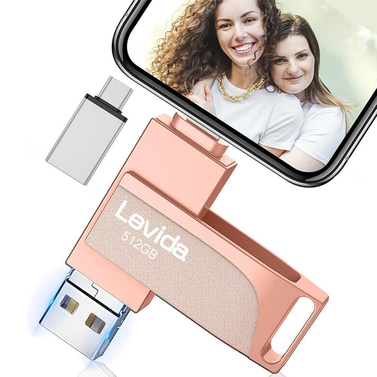 Flash Drive 64gb Dual Storage For Ios e Pc