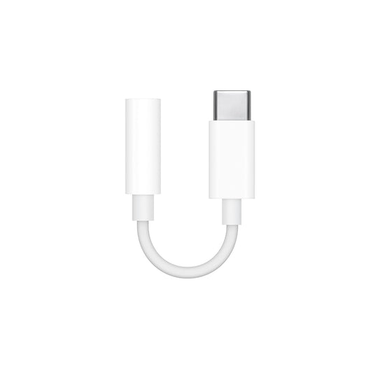 Adattatore Apple type-c a jack per cuffie bianco - originale