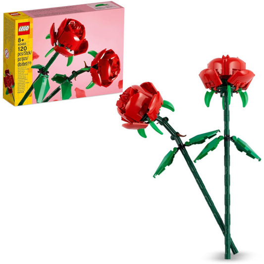 Lego The Botanical Collection - Rose - Lego 40460 Bouquet di Fiori Artificiali