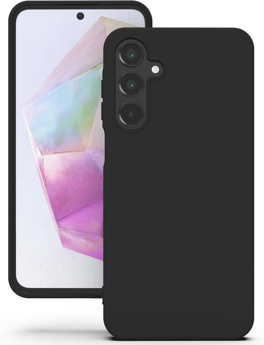 Cover per Samsung Galaxy A35 nero