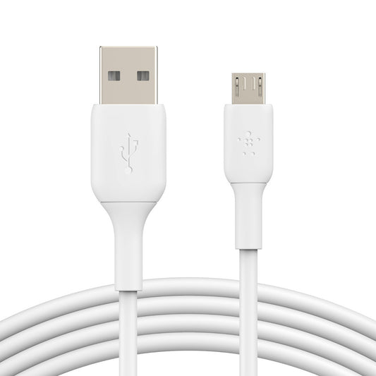 Cavo da USB-A a Micro-USB (bianco) - 100cm SIIPRO