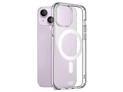 Cover Magnetica iphone 14 Plus Trasparente CLEAR MAG