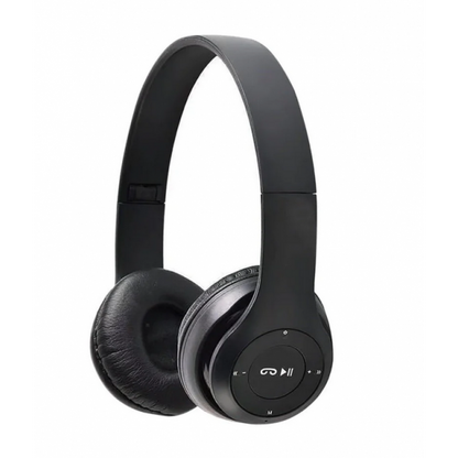 Cuffie Wireless P47 Black - Bluetooth