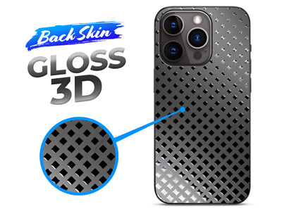 Pellicole BACKSKIN per plotter Easyfit Gloss 3D Pois Trasparente
