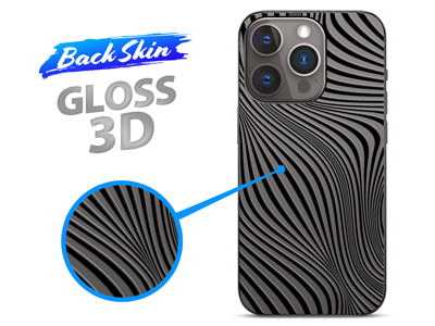 Pellicole BACKSKIN per plotter Easyfit Gloss 3D Optical Nero-Trasparente