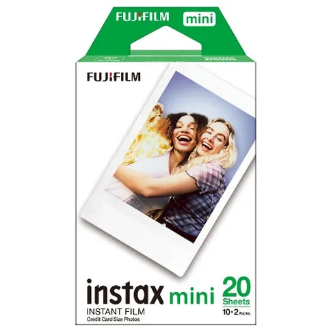 Fujifilm instax mini pellicola a colori lucida confezione 10x2