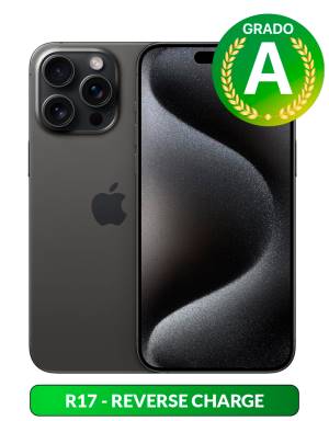 Apple iPhone 15 Pro Max - 256GB - 6.7" - Black Tit. - Ricondizionato Grado-A