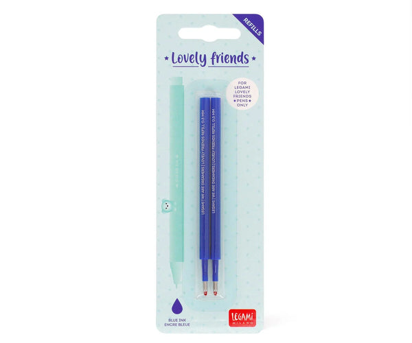 Refill penna gel blu - 2 pezzi