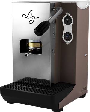 Aroma Plus Macchina da Caffè Cialde 44mm Tortora