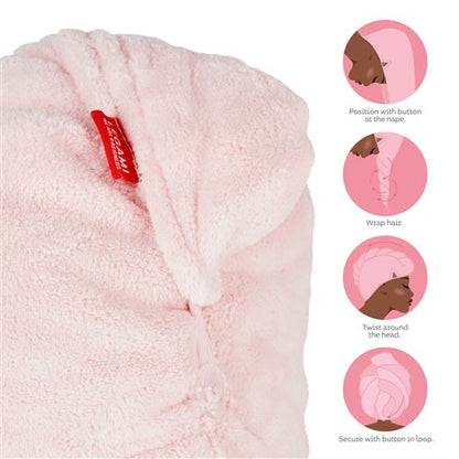 ASCIUGAMANO CAPELLI TURBANTE - KITTY