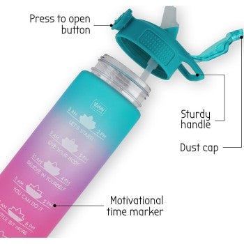 BORRACCIA MOTIVAZIONALE - SUNRISE VIBES - GOAL BOTTLE