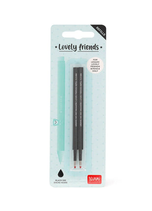 Refill penna gel nera - 2 pezzi