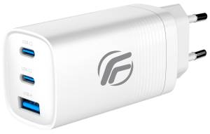 Fenner Tech - Caricatore Universale 65W - 2x USB-C + USB-A - Fast Charge