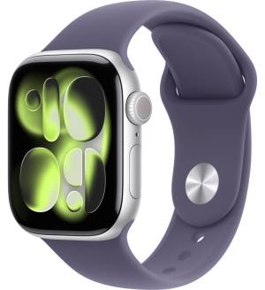 Apple Watch Serie 11 - 42mm - AC/Silver SB/Purple Fog - M/L - ITA MEU74QL/A