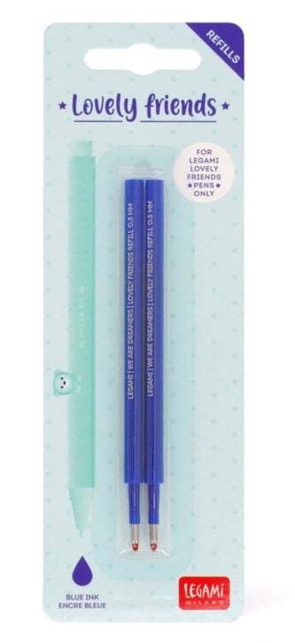 Refill penna gel blu - 2 pezzi