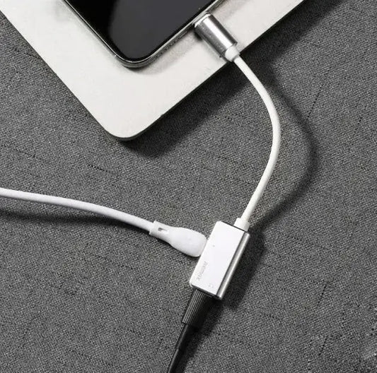 Adattatore Audio Carica 2 IN 1 - Lightning